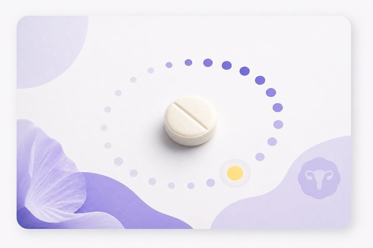 Day-5 marker beside Clomid 50 mg