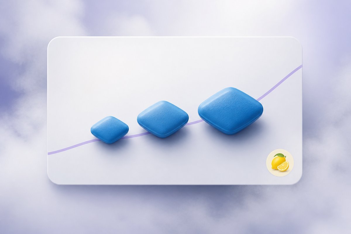 Steps 25, 50, 100 next to blue tablets