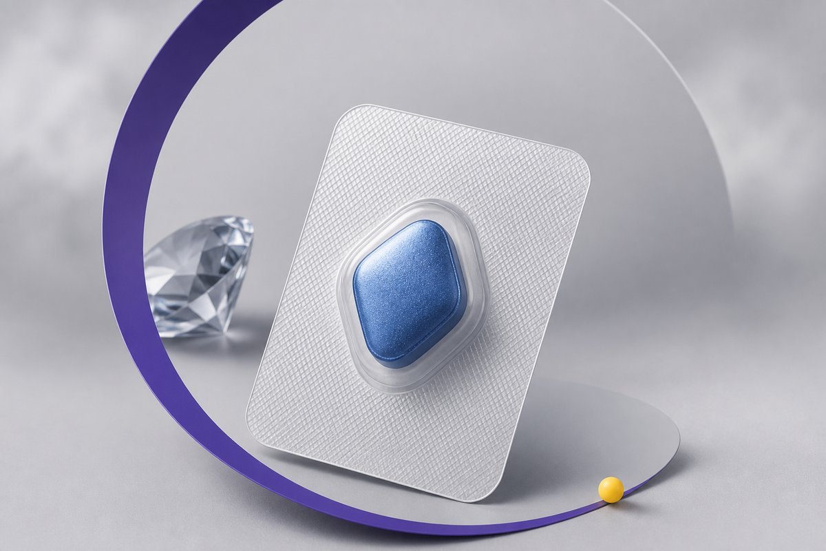 Suhagra 50 and Viagra on one sildenafil line